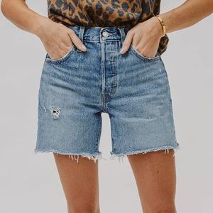 501 mid thigh shorts- luxor street